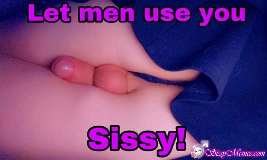 Training Forced hotwife caption: Let men use you Sissy! Beta Boy Bares His Dicklet