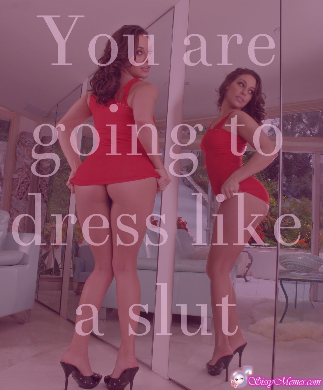Training Hypno Feminization Femboy sissy caption: You are going to dress like a slut Sissygirl With a Big Juicy Ass